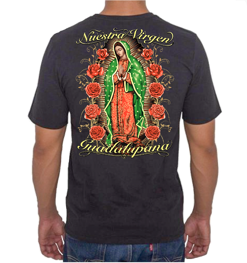 Short Sleeve T Shirt - Nuestra Virgen Guadalupian